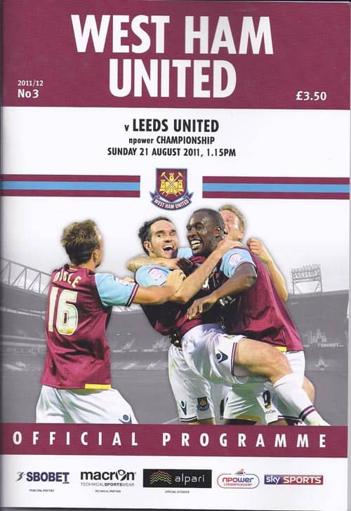 West Ham United FC v Leeds United FC